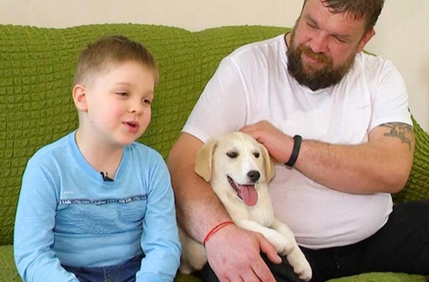  6-year-old Ivan, together with his dad, have already saved more than a hundred abandoned animals