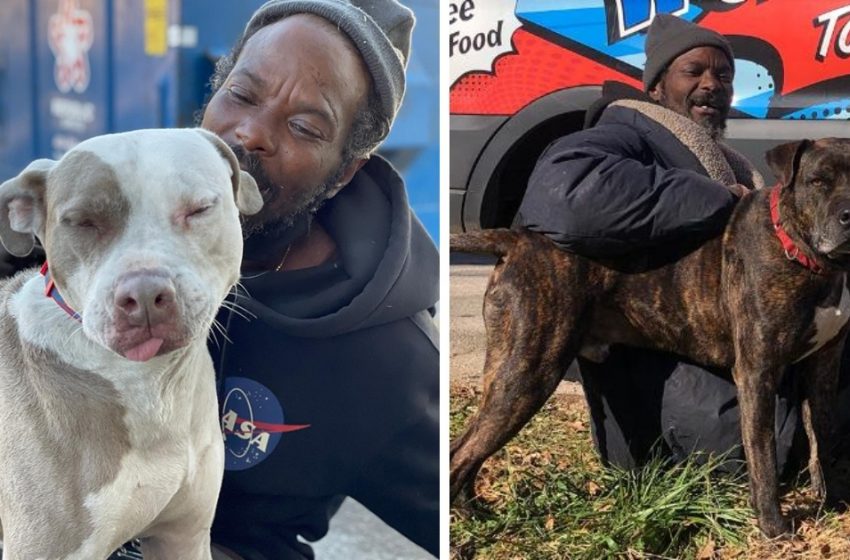  The good-natured homeless man saved all the animals from burning shelter