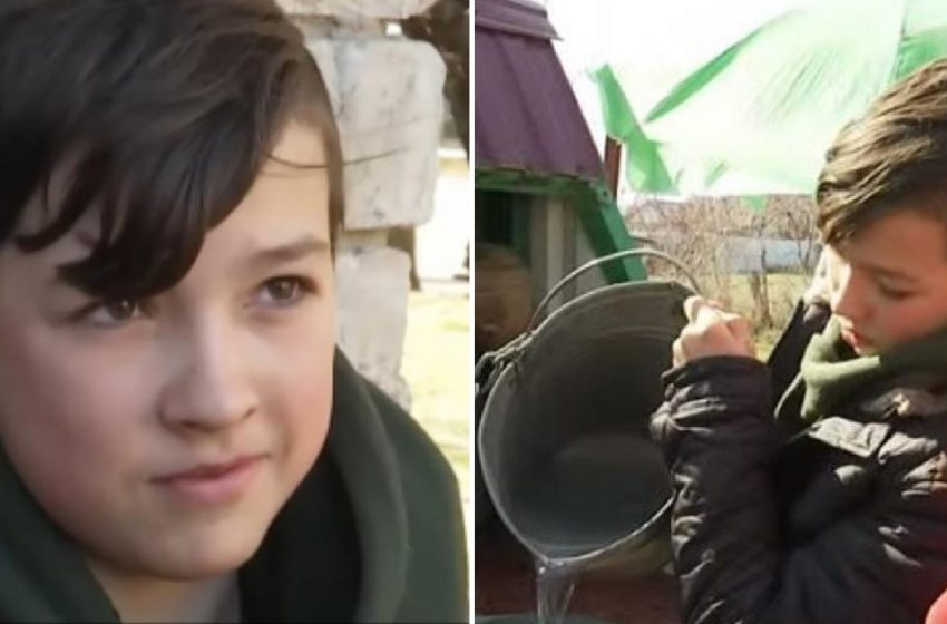  14-year-old Ukrainian hero: Risking his life, under shelling, Sasha got food and water for his family during the occupation in Bucha