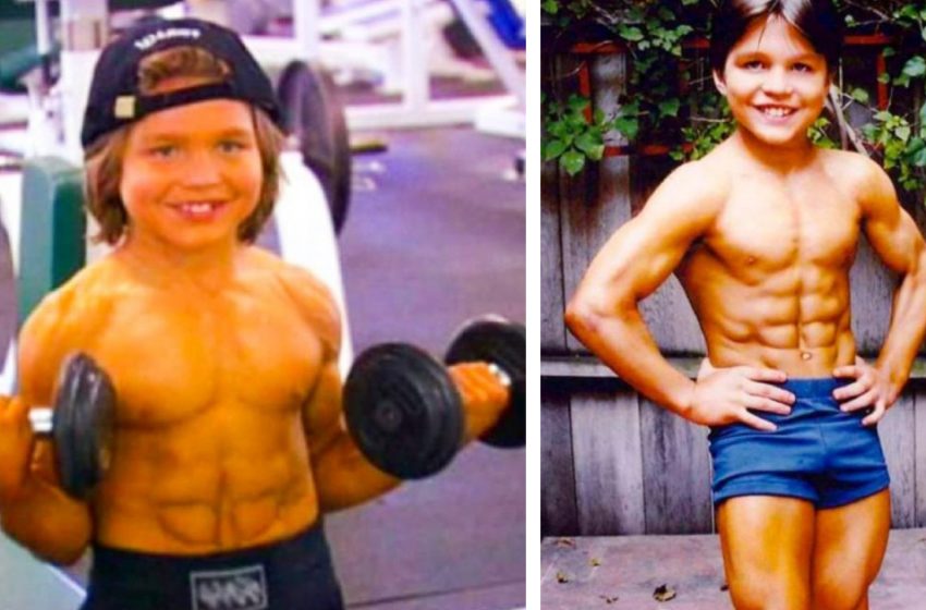  Strongest boy in the world. He is now 24 years old