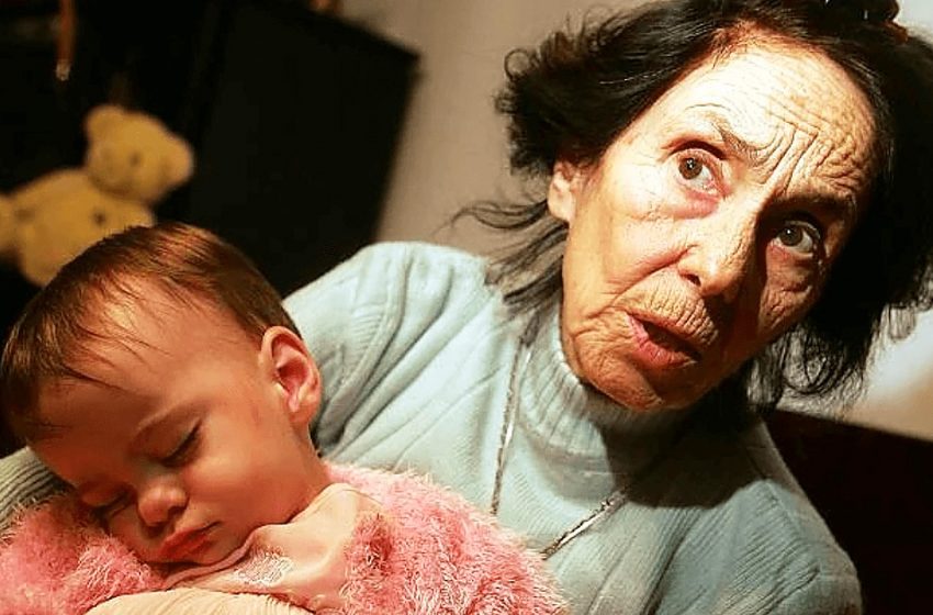  What a little girl born to a 66-year-old mother looks like today