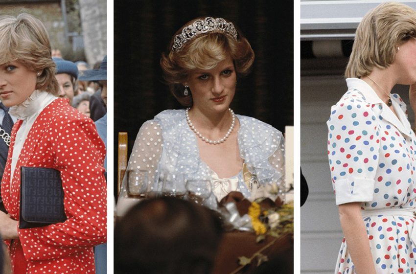  20 iconic images of Lady Di, which are often copied by celebrities