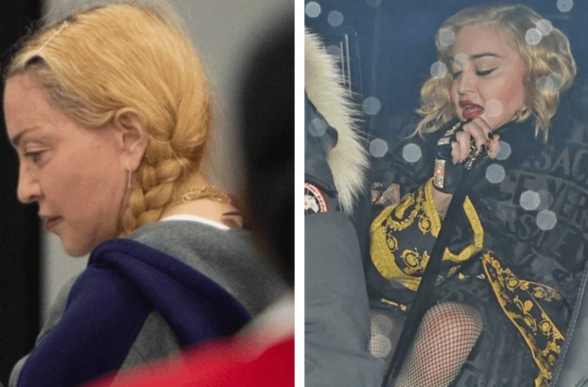  «Ordinary granny»: Photos of the paparazzi of 62-year-old Madonna exposed her real appearance