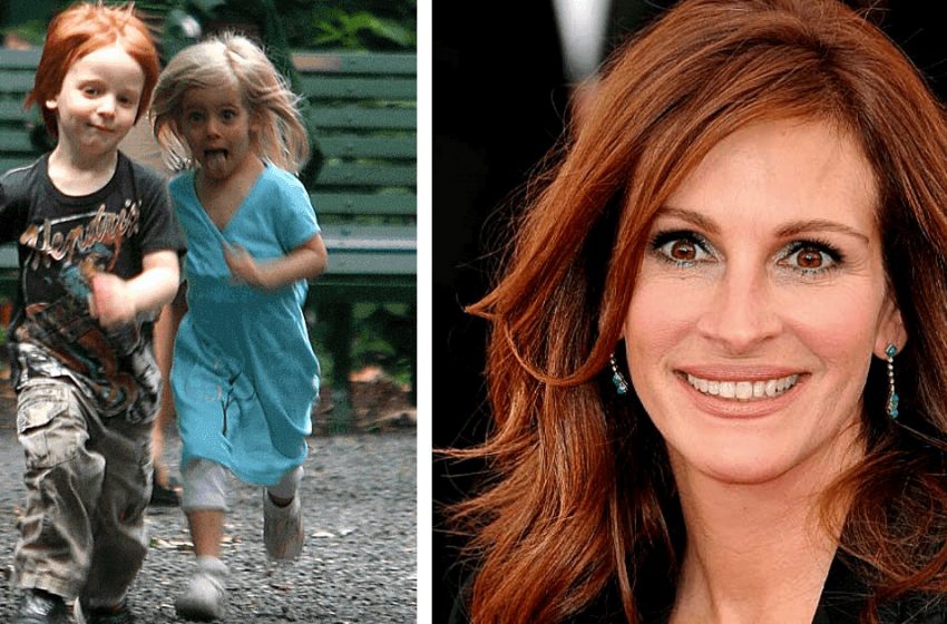  Julia Roberts’ 16-year-old daughter is just like her mother, only blonde. What does the girl look like