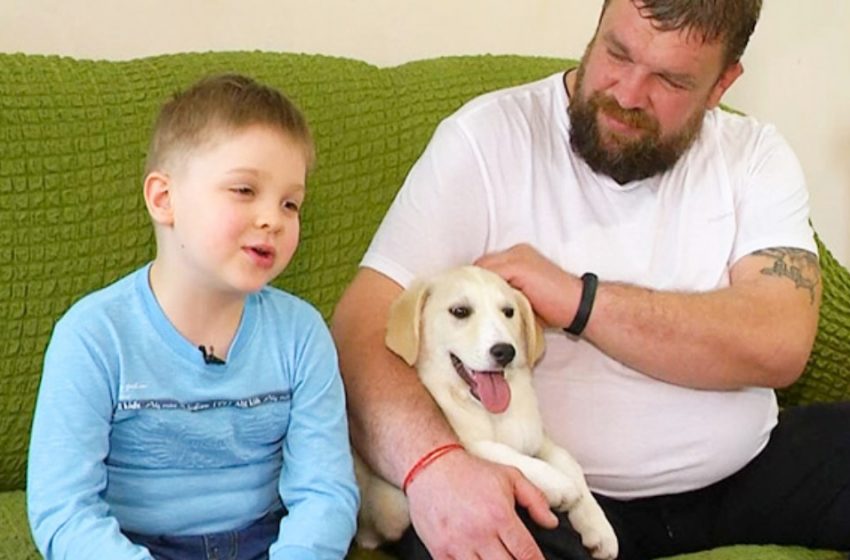  6-year-old Ivan and his dad have already rescued over a hundred abandoned animals