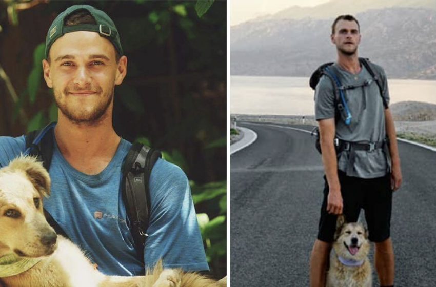  Man and dog return home, after 7-year walk around the world