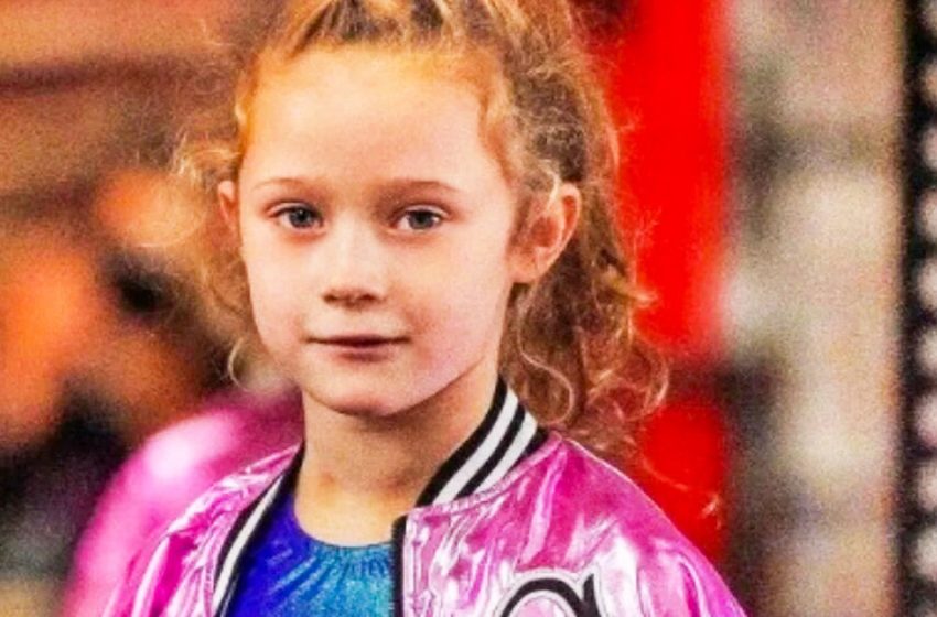  At 7 years old, she can lift 80 kilograms. Rory is the strongest girl in the US