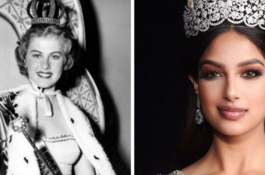  What the contestants of the main beauty contest of the planet Miss Universe have looked like since 1952