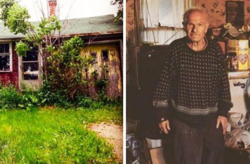  A girl found an old man in an abandoned house and decided to help him