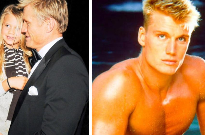  Dolph Lundgren’s little daughter has grown up, she is now 24 and a real beauty!