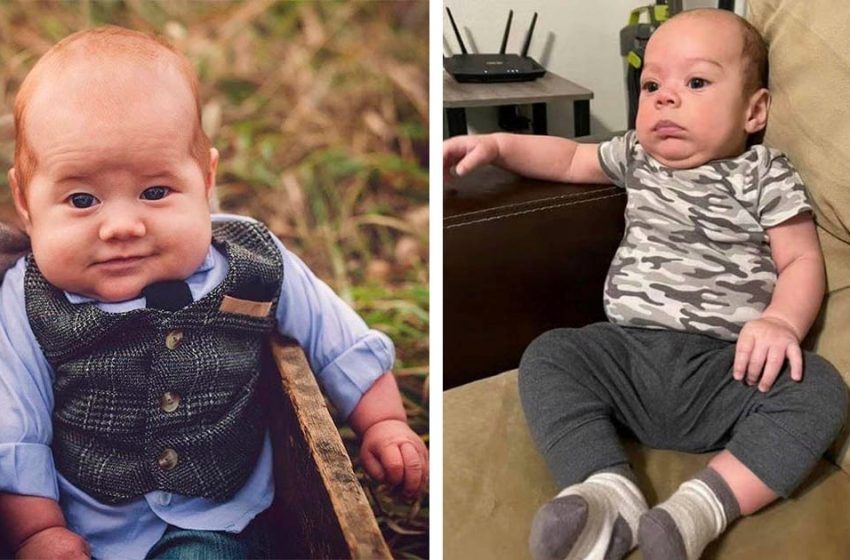  17 Babies who look like  as if they’ve seen everything in this life