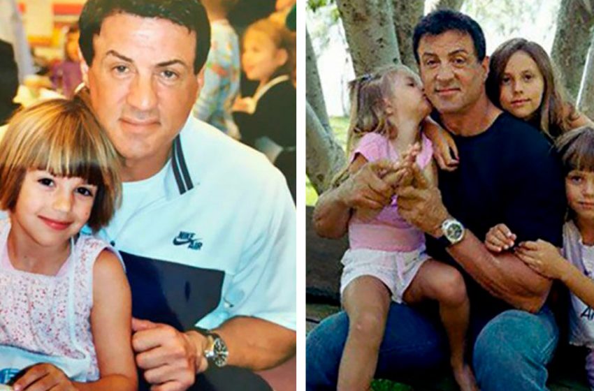  Sylvester Stallone’s daughters delight his fans