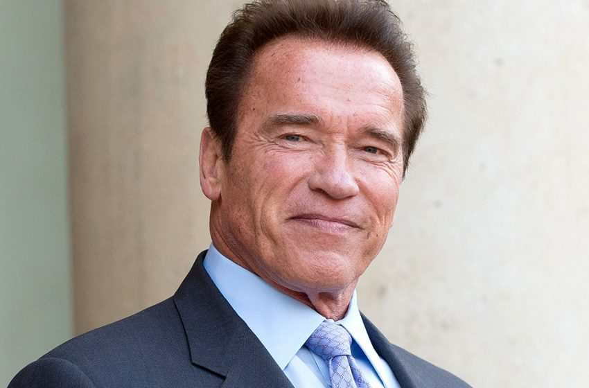  What does the illegitimate son of Arnold Schwarzenegger look like, and does he communicate with his father?