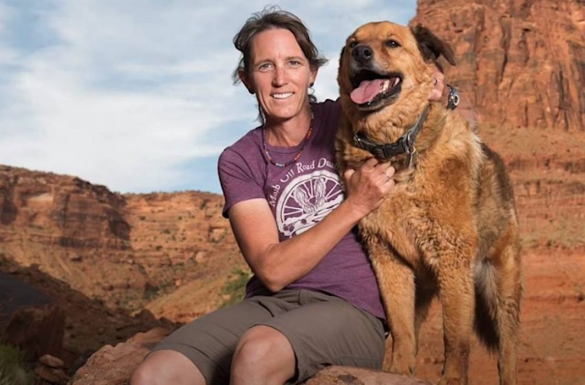  The amazing story of the survival of a woman saved by a dog