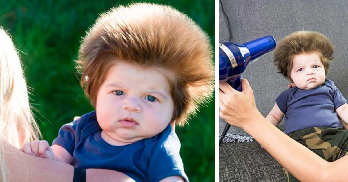 What does the boy, who won everyone's heart with his hair 3 years ago