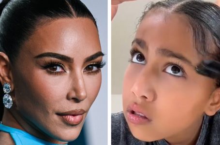 I geni della mamma si sono presentati: la figlia di Kim Kardashian ha ripetuto la sua immagine di culto