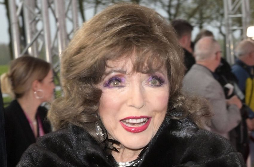  Un outfit giocoso e un giovane marito : Joan Collins festeggia il suo 90° compleanno con una festa glamourosa