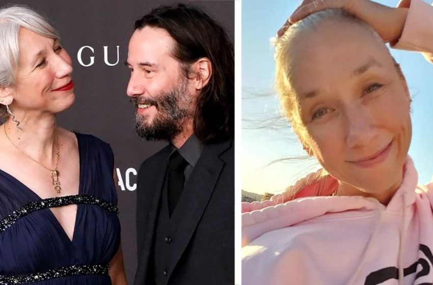 La fidanzata di Keanu Reeves abbraccia con orgoglio i capelli grigi: com’è il suo aspetto con i capelli scuri