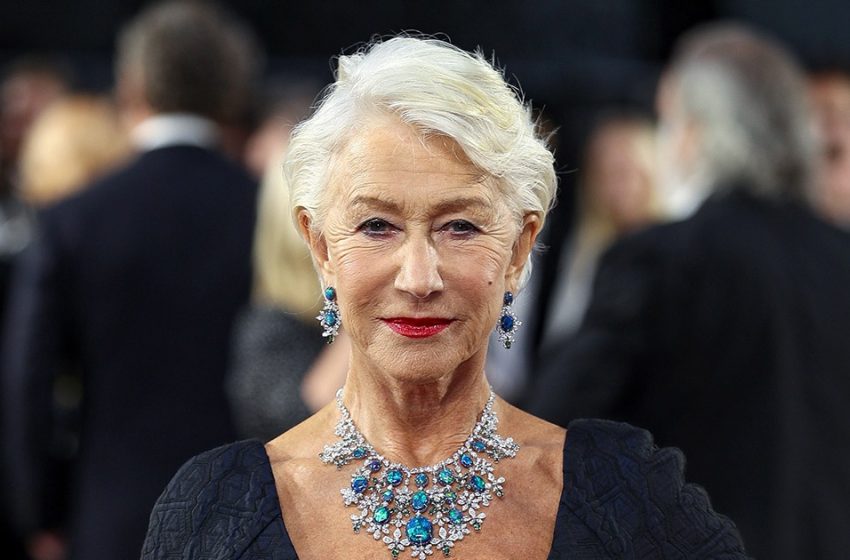  «Così Elegante e Di Classe»: Helen Mirren, 78 anni, Ha Meravigliato Tutti Con un Vestito Lilla Aderente e i Capelli Argento!