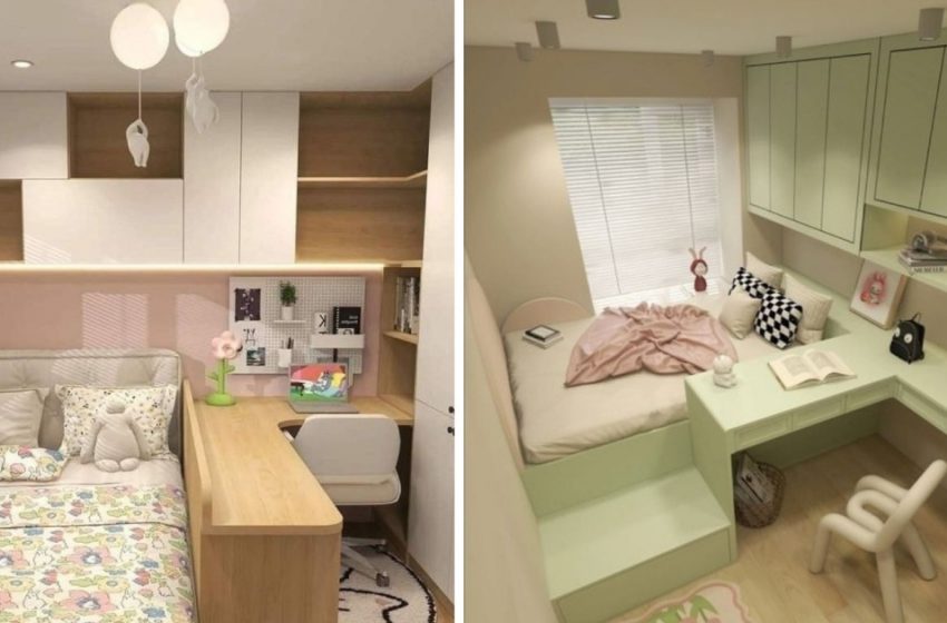  «Semplice, ma così carino!»: Idee interessanti per le camere da letto dei bambini!