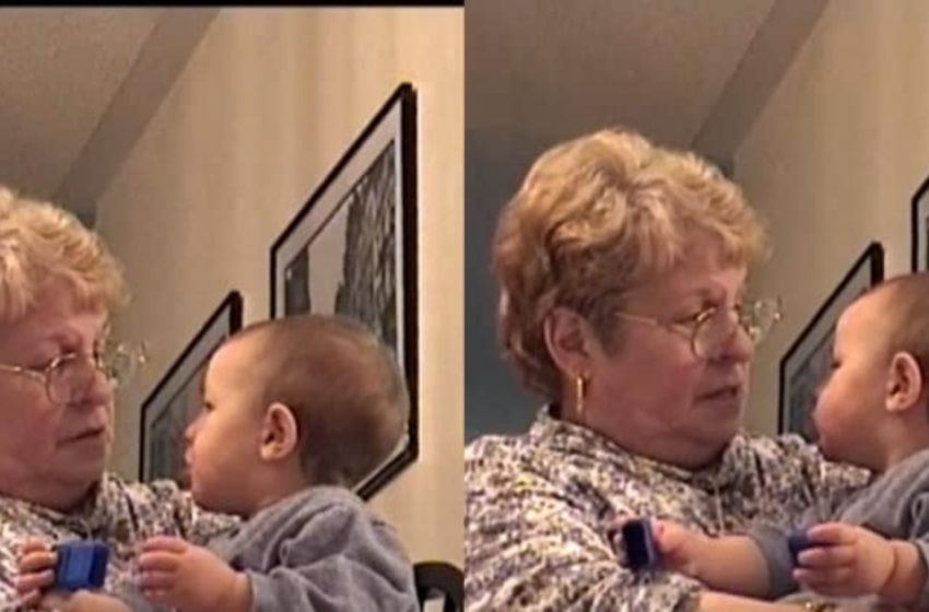  «Conversazione Seria Con Nonna»: Un Divertente Video Di Un Bambino Che «Parla» Con La Sua Nonna!