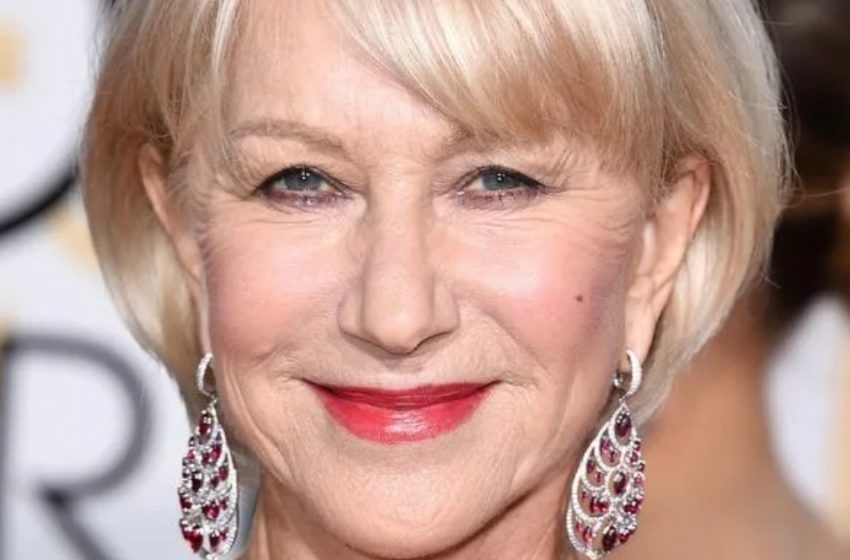  La star debutta con un nuovo taglio di capelli asimmetrico: Helen Mirren, 78 anni, ha fatto girare le teste con il suo ultimo look!