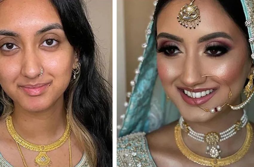  “Troppo brillanti e appariscenti”: come appaiono le spose pakistane prima e dopo il loro trucco tradizionale da matrimonio?