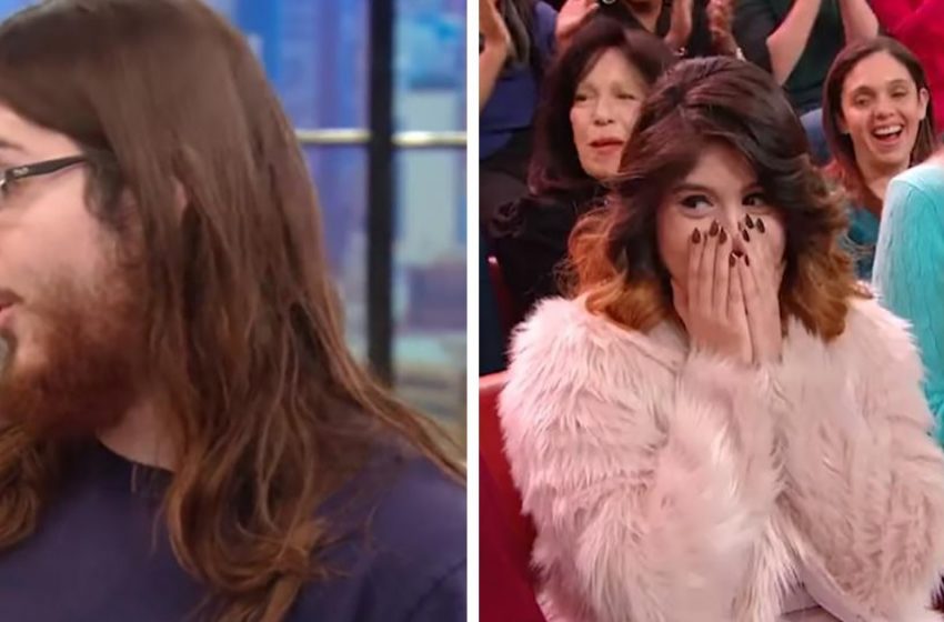 Un ragazzo ha accettato di tagliare i capelli lunghi e radersi la barba per amore della sua ragazza: la trasformazione è stata così straordinaria!