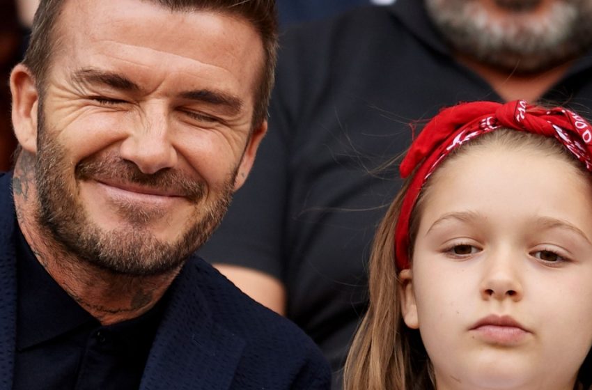  “Le sue sorelle non la prendono più in giro”: l’ereditiera dei Beckham è cresciuta e ora appare molto più bella!