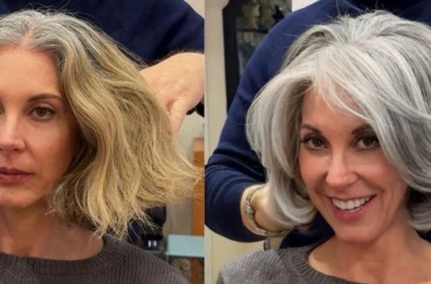  “I Capelli Grigi Possono Essere Super Eleganti”: Il Colorista Celebre Dimostra che Andare Grigi Ha Anche i Suoi Vantaggi!