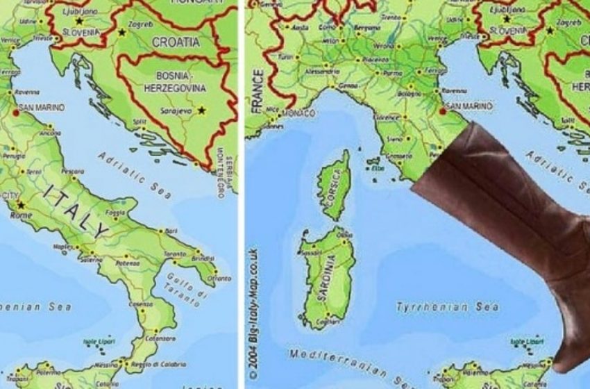  «L’Italia Sembra una Scarpa»: Ecco Come Gli Altri Paesi Appaiono Nelle Illustrazioni di Zackabier!