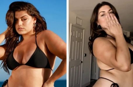 «Sfidando gli Standard di Bellezza di Victoria’s Secret: La Modella ‘Taglia 14’ Rivoluziona il Mondo della Moda con il Suo Audace Servizio Fotografico!»