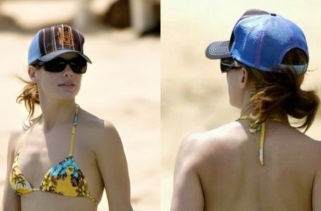 Avvistata in bikini, vivendo la sua vita migliore sotto il sole! : Riuscite a indovinare chi è questa star?