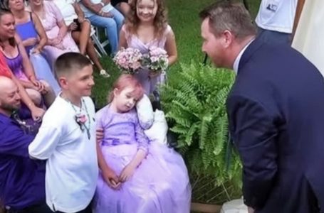 Una Famiglia Esaudisce l’Ultimo Desiderio di una Bambina di 10 Anni – Un Dolce Matrimonio con il Suo Amore d’Infanzia: Le Immagini Commoventi!