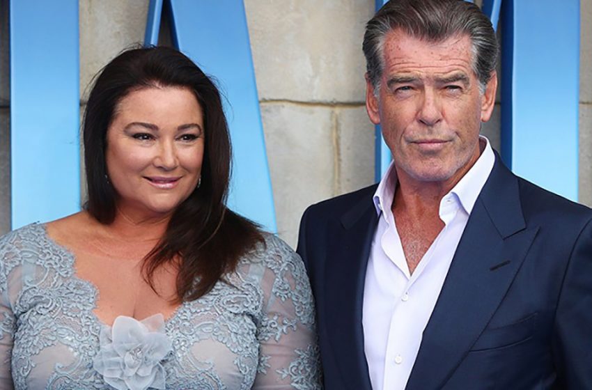 “Per me, lei è perfetta.” Paparazzi immortalano la moglie di Pierce Brosnan, 100 kg, in un body durante le vacanze