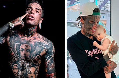 La tenerezza vince su tutto: a 24 anni si fa rimuovere i tatuaggi per amore di sua figlia