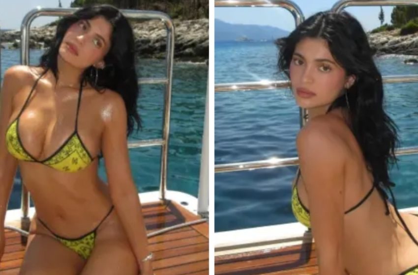 Kylie Jenner Fa Parlare di Sé con un Bikini Chanel Vintage da 7.500 Dollari: I Fan Non Possono Smettere di Commentare il Look!
