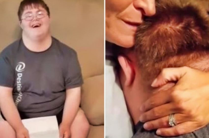  Un 19enne con la sindrome di Down festeggia l’ammissione al college che gli cambia la vita!