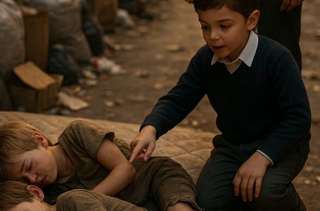 Papà, questi bambini senzatetto mi somigliano!» La storia che ha colpito un miliardario