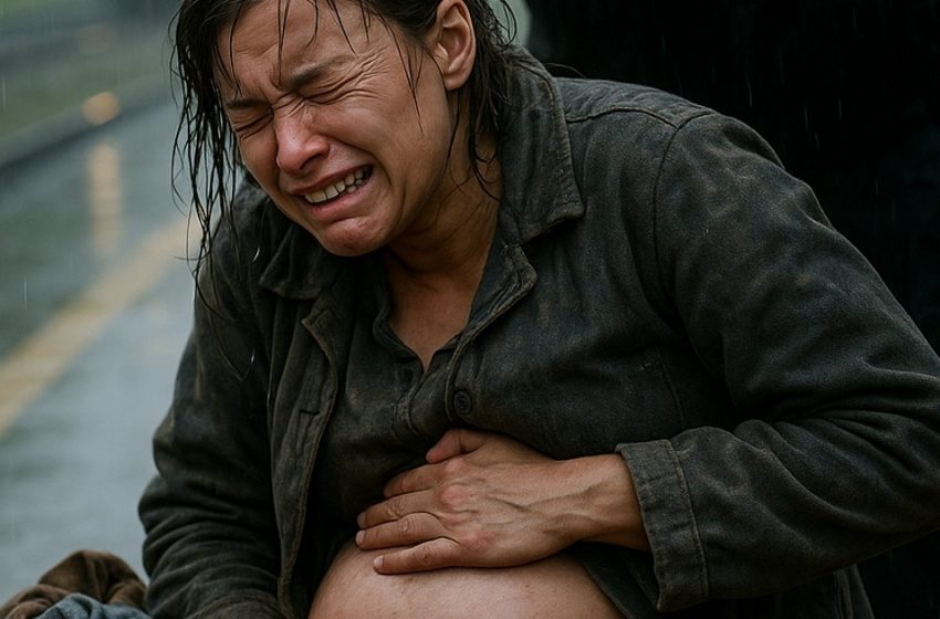 Una donna incinta, senza casa, dormiva sotto la pioggia nella stazione, e centinaia di persone la ignoravano. Tutto cambiò quando una persona si fermò, posando finalmente lo sguardo su quella donna povera e dimenticata.