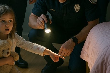 La bambina sussurrò al telefono: «Sono sotto il mio letto…»  I poliziotti pensarono che fosse solo l’immaginazione di una bambina, ma quando si chinavano per guardare sotto il letto — capirono di essersi sbagliati.