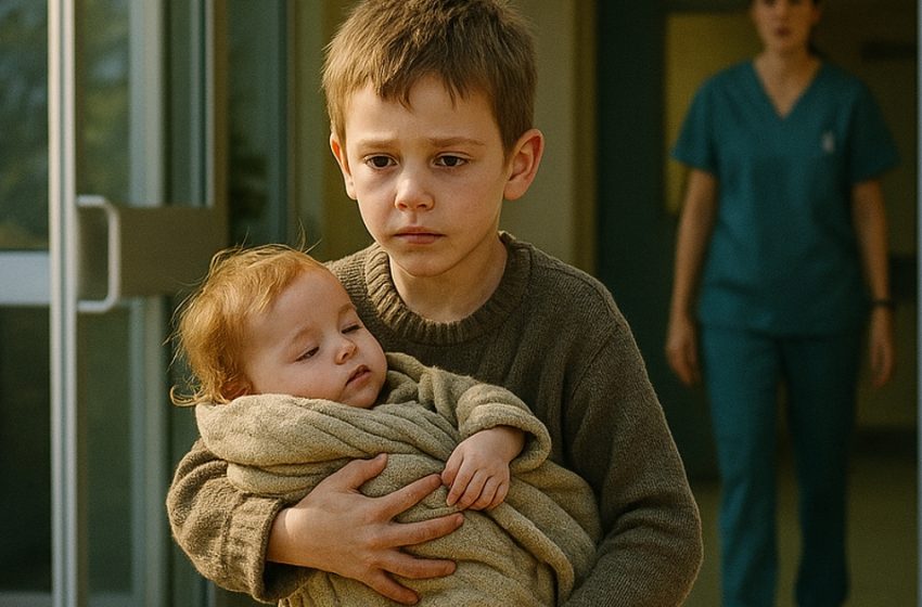 Un bambino di sette anni, coperto di lividi, entrò al pronto soccorso con la sua sorellina tra le braccia – e quello che disse dopo spezzò tutti i cuori