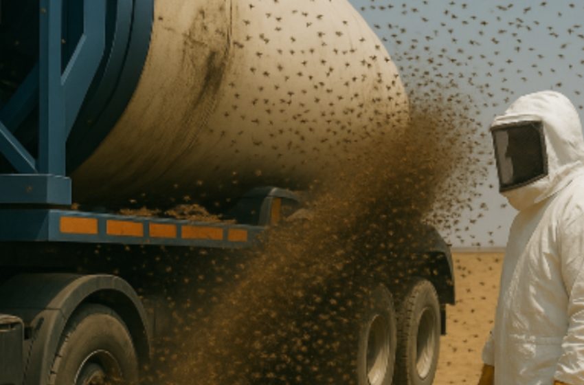  Gli scienziati hanno liberato milioni di api nel deserto, senza nutrire alcuna speranza: un mese dopo, perfino i più esperti sono rimasti sconvolti da ciò che hanno visto.