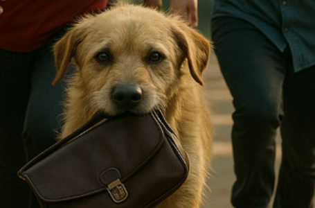 Il cane mi ha strappato la borsetta, siamo corsi dietro di lui e siamo rimasti senza parole quando abbiamo visto dove quel randagio ci aveva condotti. Quel incontro ha cambiato tutto.
