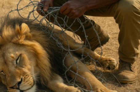 Il ranger ha salvato un leone ferito dalla trappola, proprio quando ormai non sperava più in nulla. Ma ciò che è successo dopo ha sconvolto tutti.