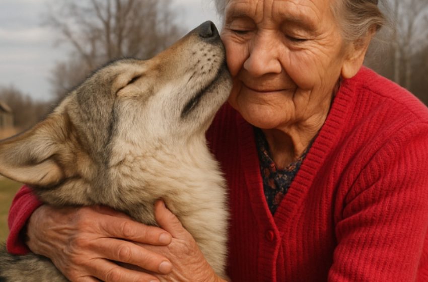 Una donna accolse un cucciolo nella sua casa, ignara che fosse, in realtà, un lupo. Non poteva immaginare che quel predatore, un giorno, le avrebbe salvato la vita.