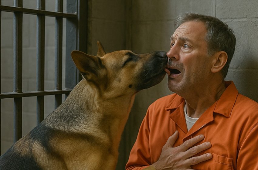  L’ultimo desiderio di un prigioniero era rivedere il suo cane un’ultima volta — ma nel momento in cui l’animale varcò la soglia della cella, accadde qualcosa di inaspettato.