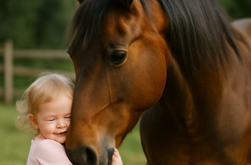  Mia Figlia di 2 Anni Amava Giocare con il Cavallo del Vicino — Finché Non Abbiamo Scoperto un Segreto Terrificante!