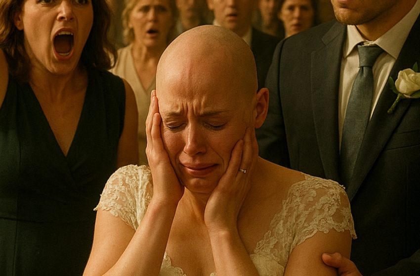  Durante il matrimonio, mia suocera mi strappò la parrucca, esponendo la mia calvizie a tutti. Ma ciò che accadde subito dopo lasciò tutti senza parole.
