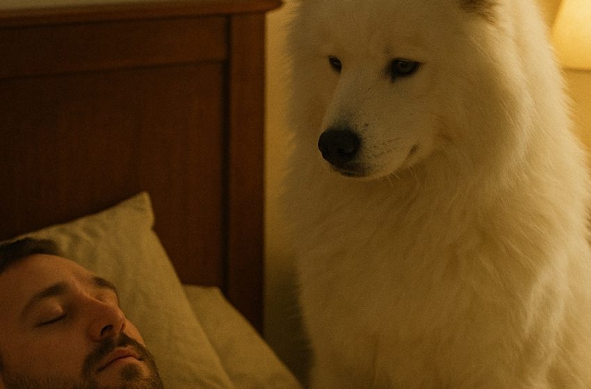  Il cane del rifugio non dormiva la notte e osservava i suoi padroni con uno sguardo fisso… Quando scoprirono il motivo, il loro cuore si spezzò.